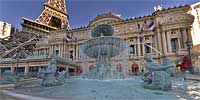 Fountain at Paris Las Vegas